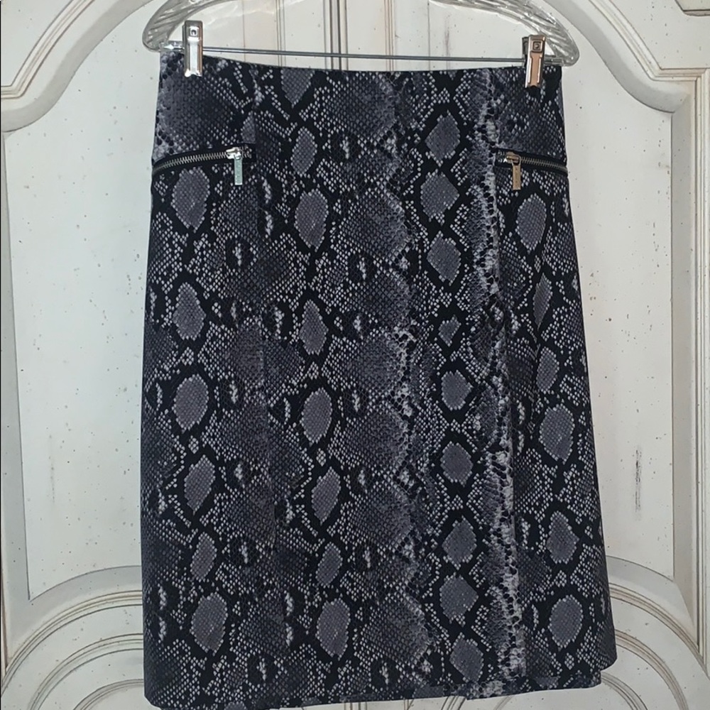 Michael Kors Snake Print Skirt